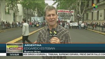 Argentinas exigen implementación de Ley de Emergencia Alimentaria