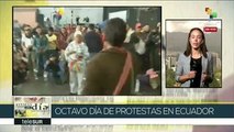 Ecuador: manifestantes realizan Asamblea Popular en Quito