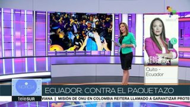 Movimiento indígena de Ecuador entrega a policías retenidos