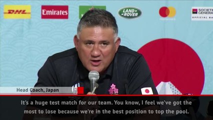 Japan has the most to lose - Joseph on cancelling Scotland game