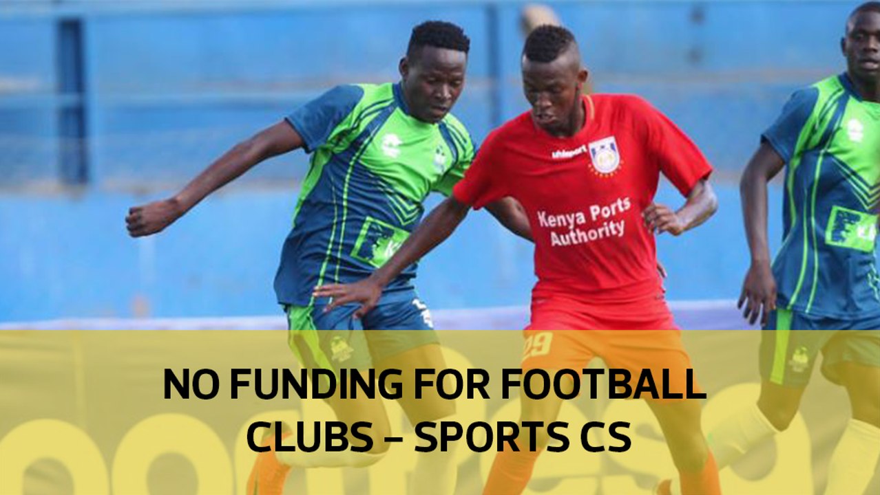 No funding for Football Clubs - Sports CS