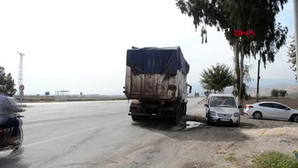 Hatay kamyonun çarptığı genç öldü