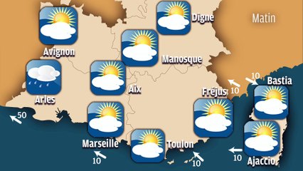 La météo du 12 octobre : un temps un peu humide