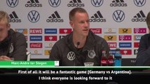 Ter Stegen disappointed not to face Messi