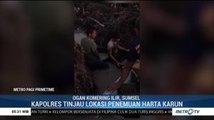 Polisi Tinjau Lokasi Penemuan Harta Karun Kerajaan Sriwijaya di OKI