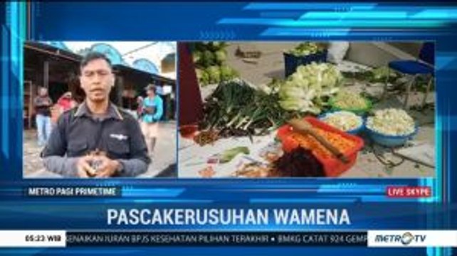 Wamena Semakin Kondusif, Aktivitas Ekonomi Kembali Normal