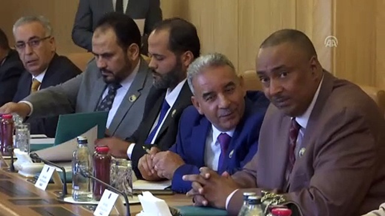 TBMM Başkanı Şentop, Libya Temsilciler Meclisi üyelerini kabul etti - TBMM