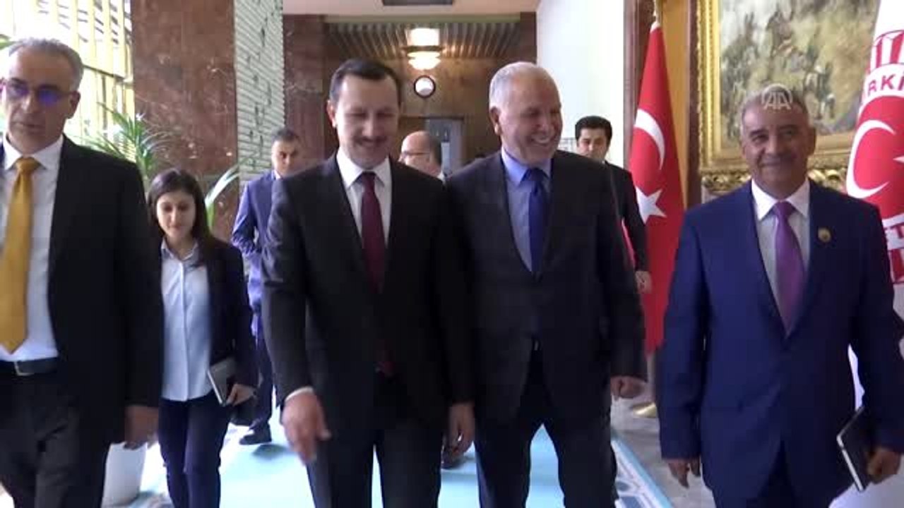 TBMM Başkanı Şentop, Libya Temsilciler Meclisi üyelerini kabul etti