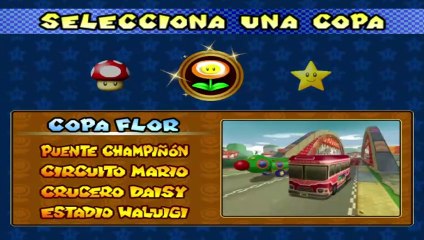 Mario Kart Double Dash Copa Flor 150 cc