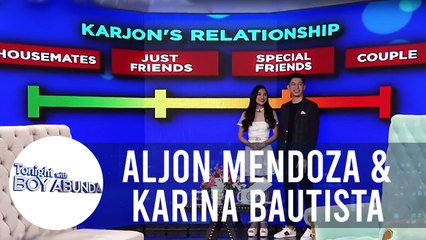 Karina and Aljon answers the real status of their relationship | TWBA