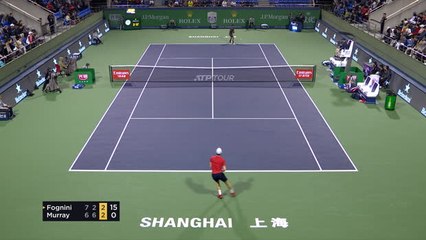 Fognini bt Murray 7-6, 2-6, 7-6