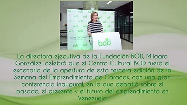 Victor Vargas Irausquin: BOD y el Caracas Startup Week