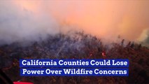 California Wildfires And Power Outages