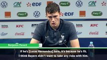 If Hernandez is in the France squad it's because he's fit - Pavard