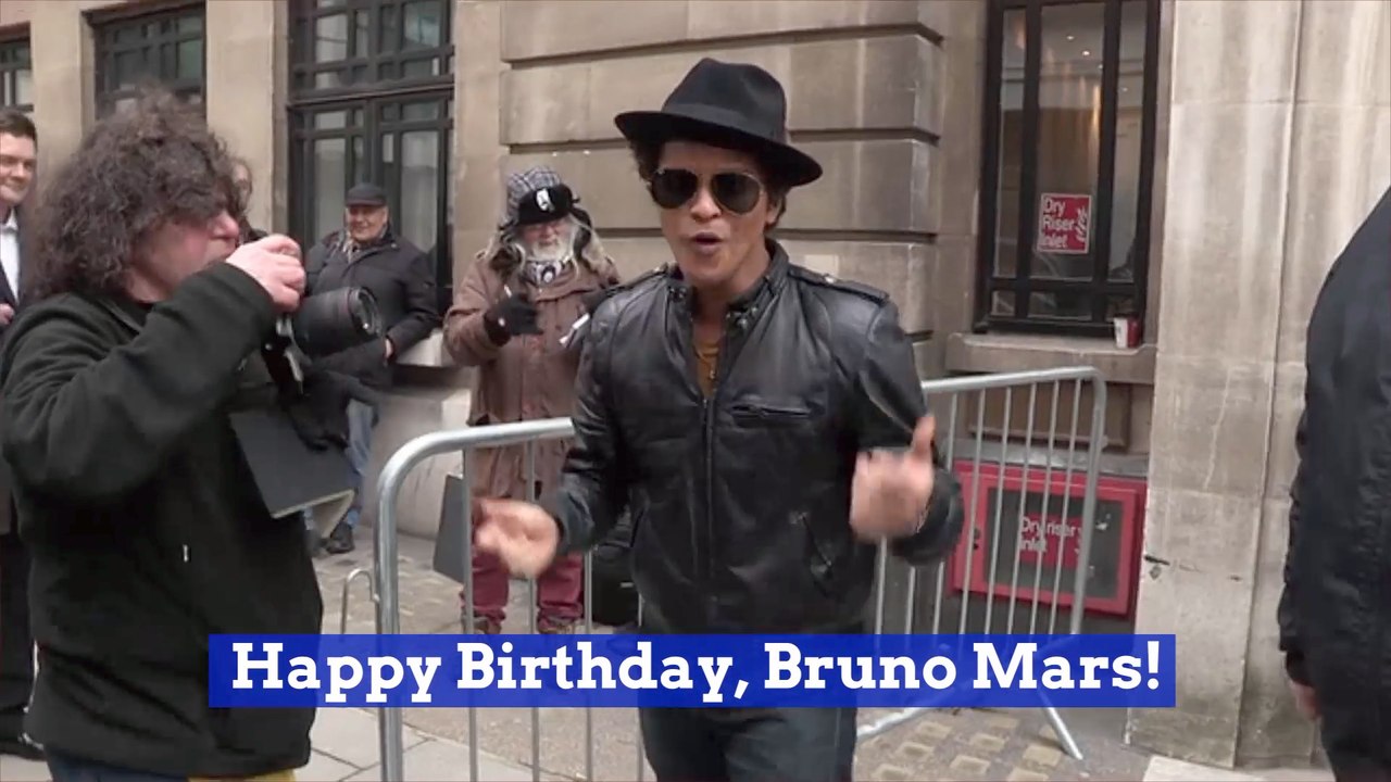 Bruno Mars Turns 34