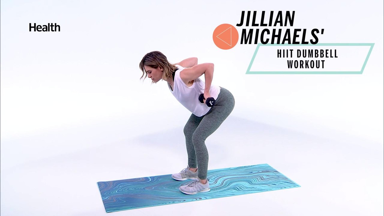 Jillian Michaels' Dumbbell HIIT Workout