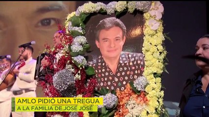 Andrés Manuel López Obrador pidió una tregua a la familia de José José. | Ventaneando