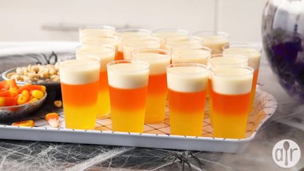 Halloween Candy Corn Jello Shots