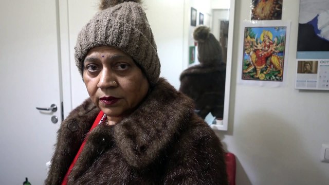 BDMV-78 Aruna & Hari Sharma ready to leave Uppsala home for Budapest, Hungary Oct 08, 2019