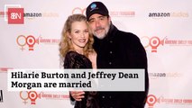 Jeffrey Dean Morgan Is Officially Married