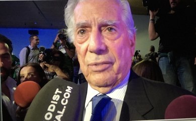 Vargas Llosa: "Mi esperanza es que la presión internacional contra Venezuela continúe”
