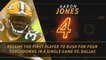 Hot or Not - Jones rushing the Packers to 4-1 start