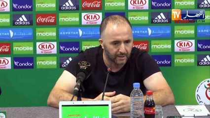 بلماضي: مهمتي الإشراف على المنتخب الأول ولست "سوبرمان" للإشراف على منتخبين