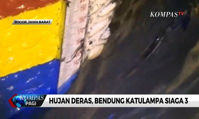 Hujan Deras, Bendung Katulampa Siaga 3