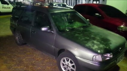Carro que foi furtado à tarde, perto da Prefeitura, é recuperado pela PM
