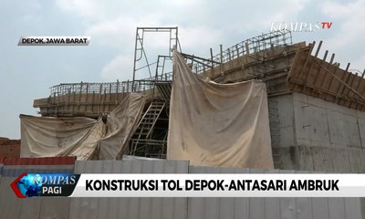 Konstruksi Tol Depok-Antasari Ambruk, 6 Pekerja Luka
