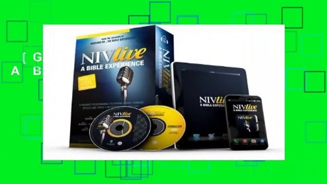 [GIFT IDEAS] Live-NIV: A Bible Experience