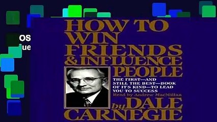 [MOST WISHED]  How to Win Friends   Influence People
