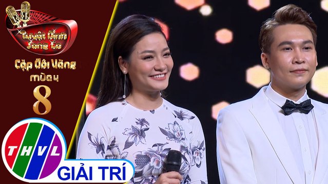 THVL | Tuyệt đỉnh song ca - CĐV 2019 | Tập 8[5]: LK Tóc mai sợi vắn sợi dài... - Trần Vũ, Thu Trang