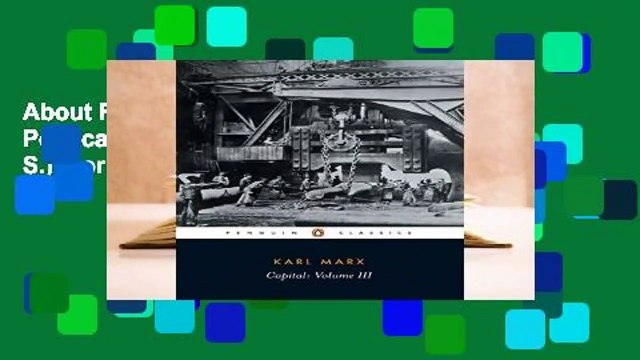 About For Books Capital: Critique of Political Economy v. 3 (Penguin Classics S.) For Kindle