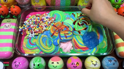 Mixing Random Things Into Slime !! Relaxing with Piping Bags !! Satisfying Slime Smoothie #692