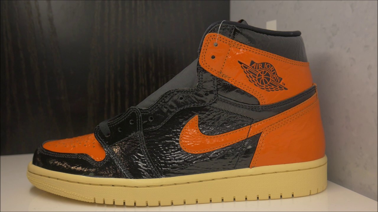 Air Jordan 1 Shattered Backboard 3.0 Retro OG Sneaker Honest Review VS OG Comparison