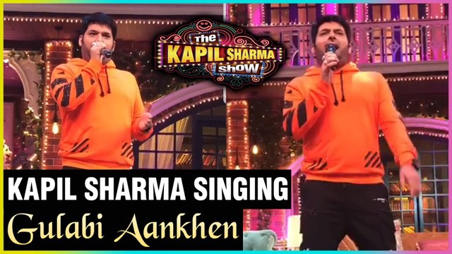 Kapil Sharma Sings Gulabi Aankhen From The TRAIN Movie On The Kapil Sharma Show