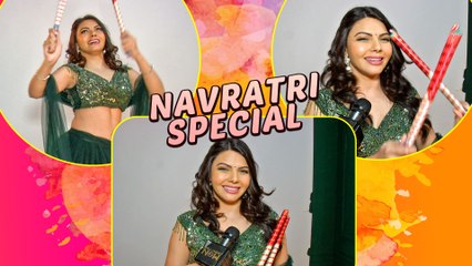 Sherlyn Chopra PLAYING DANDIYA In A Never Seen Before Avatar | Navratri 2019 | EXCLUSIVE