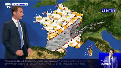 Un temps maussade et du vent sur l'ensemble du pays pour ce mercredi