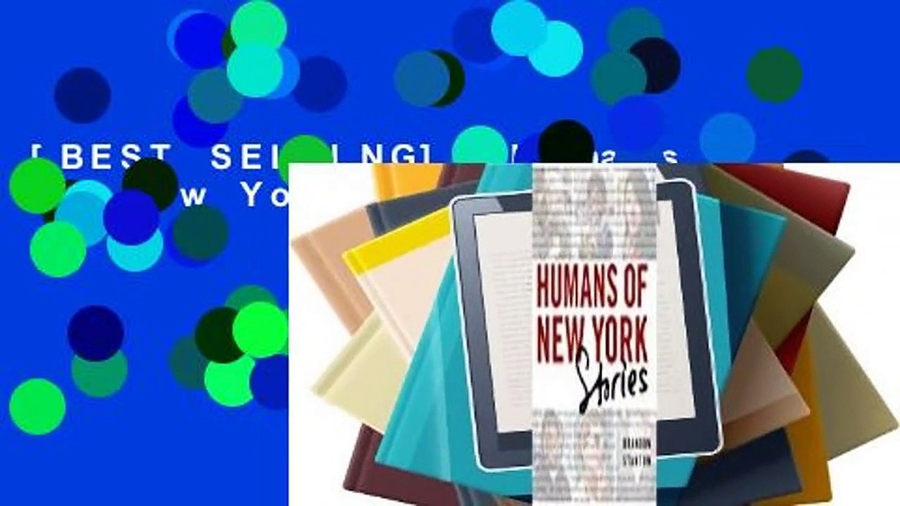 [BEST SELLING]  Humans of New York: Stories