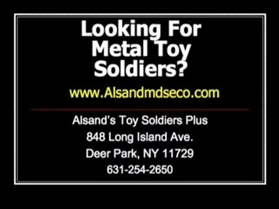 Metal Toy Soldiers Shipped Safely Fast a