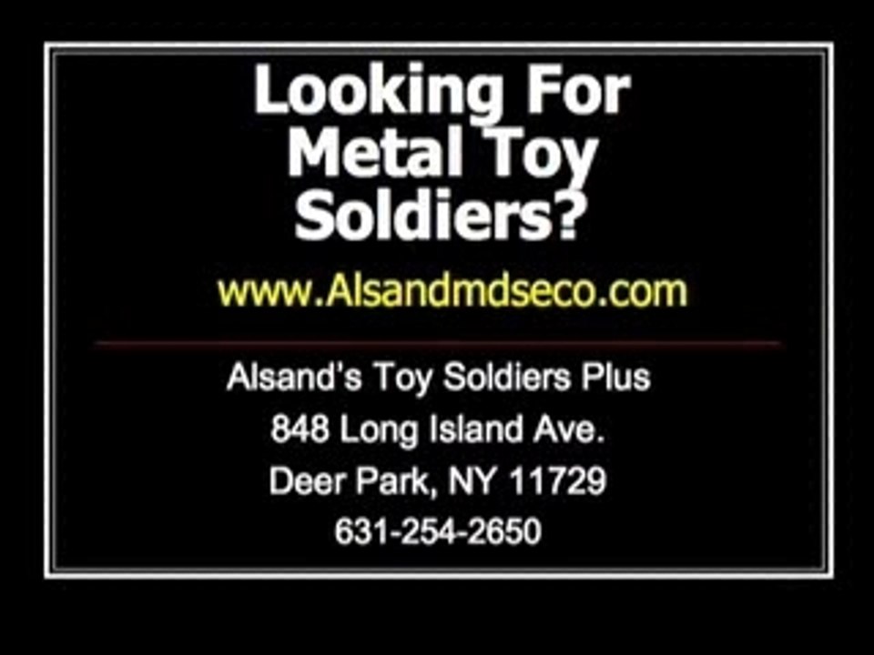 Metal Toy Soldiers Shipped Safely Fast a