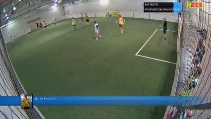 But de Paul (5-7) - BIG TESTO Vs POMPIERS DE CHAUVIGNY - 08/10/19 20:00 - LIGUE 1