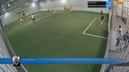 Faute de Mathieu  - BIG TESTO Vs POMPIERS DE CHAUVIGNY - 08/10/19 20:00 - LIGUE 1
