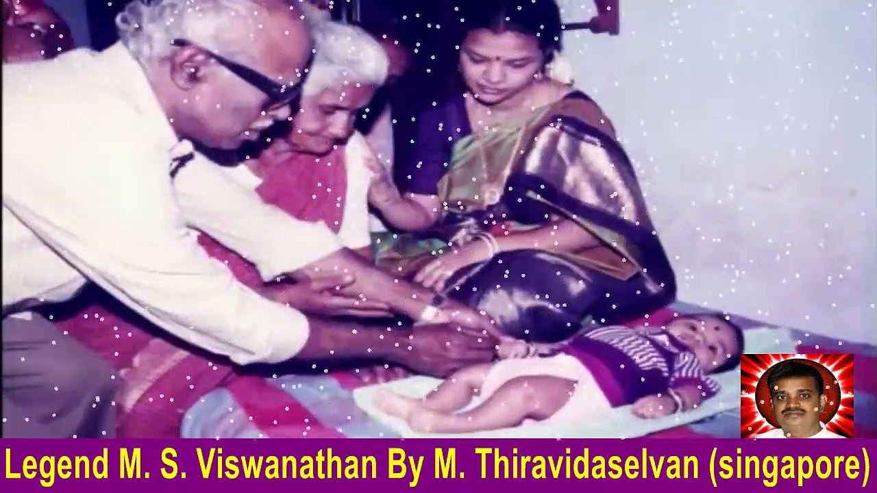 Legend M. S. Viswanathan By M. Thiravidaselvan (singapore) Vol 203