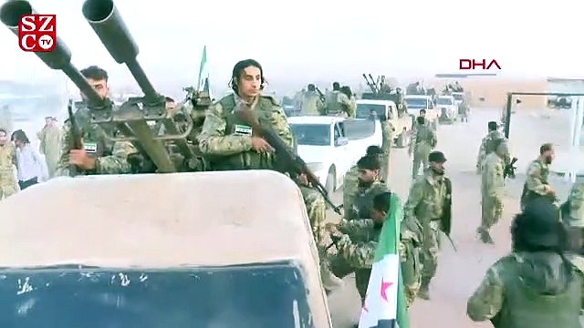 Milli Ordu askerleri, olası harekat için Türkiye'ye doğru yola çıktı