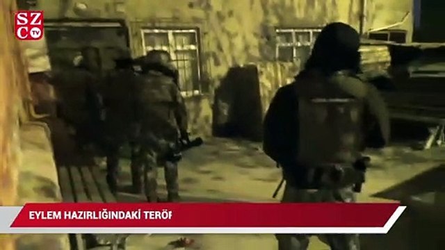 Eylem hazırlığındaki terör örgütüne TEM operasyonu