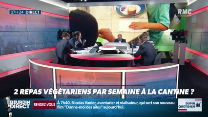 Dupin Quotidien : Deux repas végétariens par semaine à la cantine ? - 09/10