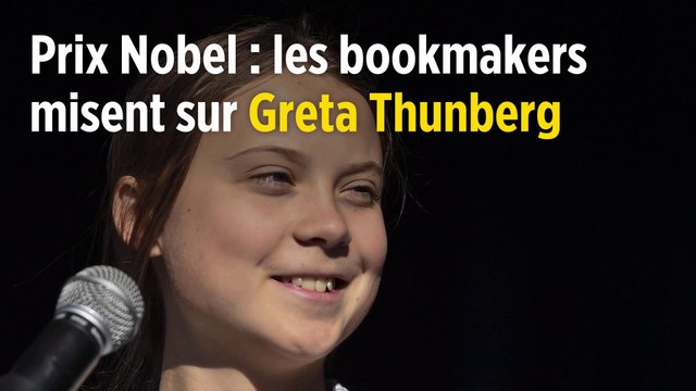 Prix Nobel : les bookmakers misent sur Greta Thunberg