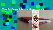 About For Books  Crisps, Cobblers, Custards  Creams  For Kindle